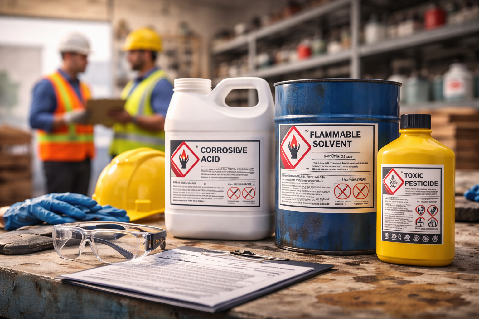 Chemical safety in the workplace
