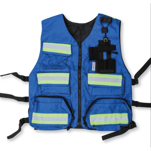 Solid Blue First Aid Vest - Vests