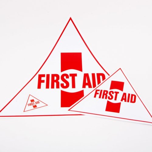First-Aid Stickers