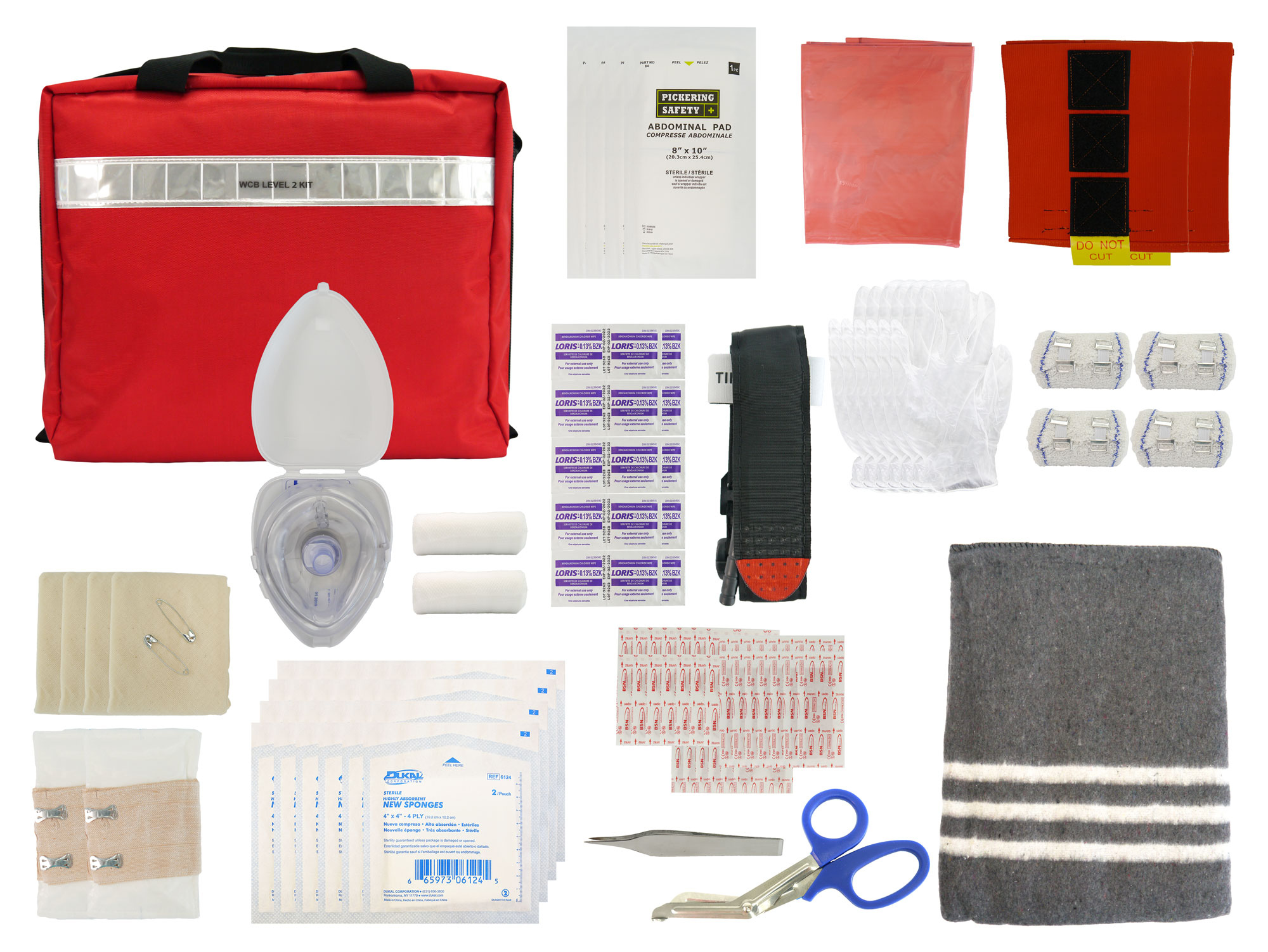 First Aid Kit, BC Basic Kit, WCB, Soft Pack, FSWCBB